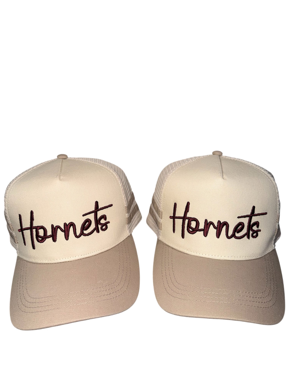 HORNETS CURSIVE 3D HAT