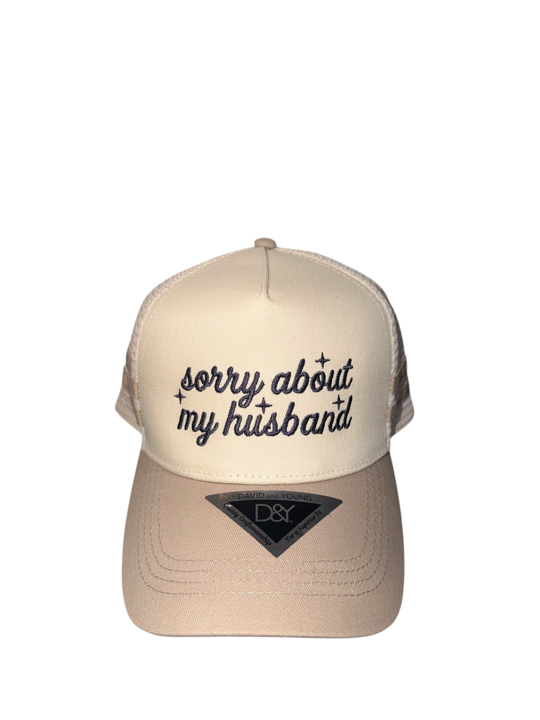 SORRY ABOUT MY HUSBAND HAT